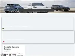 Sites similar to cayenneforums.com