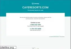 Sites similar to cayeresorts.com