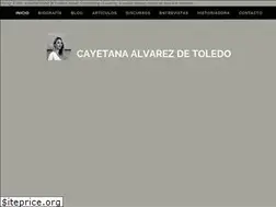 Sites similar to cayetanaalvarezdetoledo.com
