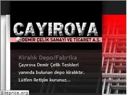 Sites similar to cayirovademircelik.com