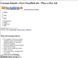 Sites similar to cayman-islands.global-free-classified-ads.com