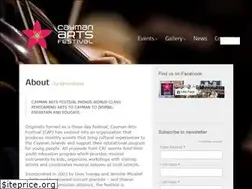 Sites similar to caymanartsfestival.com