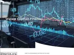 Sites similar to caymanfinances.com