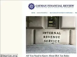 Sites similar to caymanfinancialreview.com