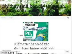 Sites similar to caythuysinhhanoi.wordpress.com
