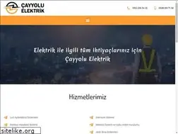 Sites similar to cayyoluelektrik.net
