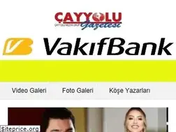 Sites similar to cayyolugazetesi.com