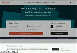 Sites similar to cazoo.co.uk