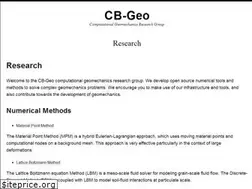 Sites similar to cb-geo.com