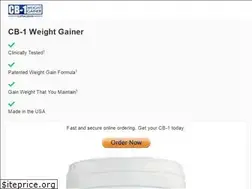 Sites similar to cb1weightgainer.com