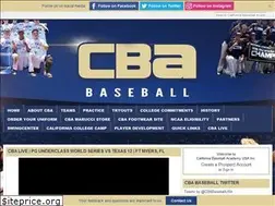 Sites similar to cbabaseball.org