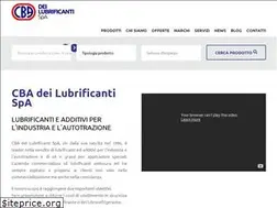 Sites similar to cbadeilubrificanti.it
