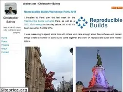 Sites similar to cbaines.net