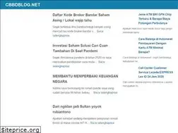 Sites similar to cbbdblog.net