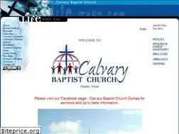 Sites similar to cbcdumas.org