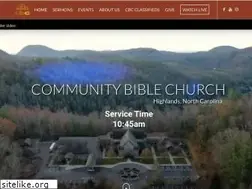Sites similar to cbchighlands.com