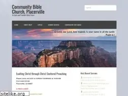 Sites similar to cbcplacerville.org