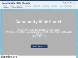 Sites similar to cbcsv.com