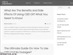 Sites similar to cbdanddepression.com