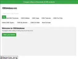 Sites similar to cbddatabase.com