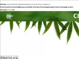 Sites similar to cbdglossary.com