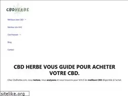 Sites similar to cbdherbe.com
