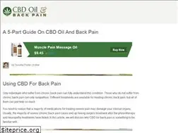 Sites similar to cbdoilandbackpain.com