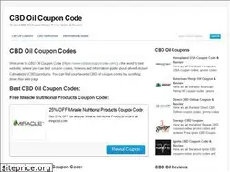 Sites similar to cbdoilcouponcode.com