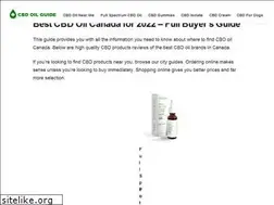 Sites similar to cbdoilguide.ca
