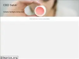 Sites similar to cbdsalve.com