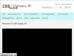 Sites similar to cbdsupplyuk.co.uk