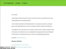 Sites similar to cbednarski.com