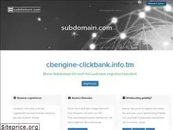 Sites similar to cbengine-clickbank.info.tm
