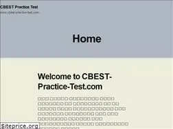 Sites similar to cbest-practice-test.com