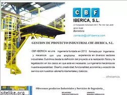 Sites similar to cbf-iberica.com