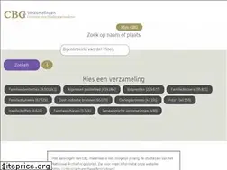 Sites similar to cbgverzamelingen.nl
