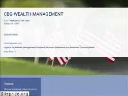 Sites similar to cbgwealth.com