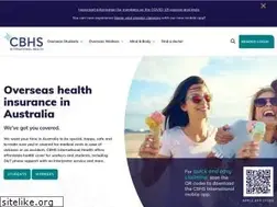 Sites similar to cbhsinternationalhealth.com.au