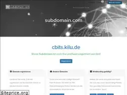 Sites similar to cbits.kilu.de
