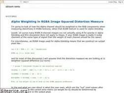 Sites similar to cbloomrants.blogspot.com