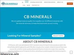 Sites similar to cbminerals.com