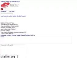 Sites similar to cbnsp.com.br
