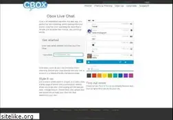 Sites similar to cbox.ws