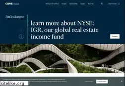 Sites similar to cbreglobalinvestors.com