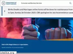 Sites similar to cbs.sa.gov.au