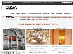 Sites similar to cbsasteel.com