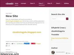 Sites similar to cbsebiology4u.wordpress.com