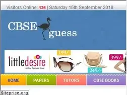 Sites similar to cbseguess.com