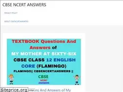 Sites similar to cbsencertanswers.com