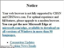 Sites similar to cbsnews.tv